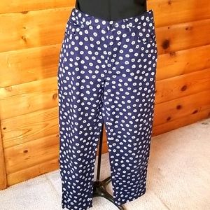 Jones NY cotton cropped pants